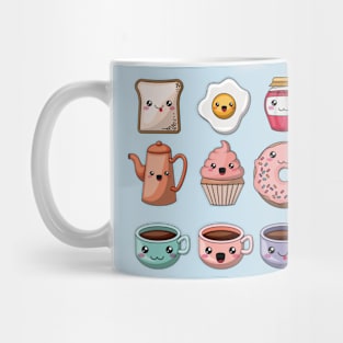 Breakfast Sticker Pack Mug